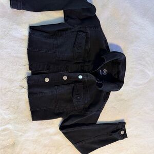 Wonder Nation Black Kids Jean Jacket